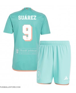 Günstige Inter Miami Luis Suarez #9 3rd trikot Kinder 2024-25 Kurzarm (+ Kurze Hosen)